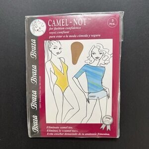 Camel Not 3 Pack Camel Toe Concealer For Women Reusable Silicone Nude Cover New